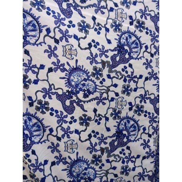 BATIK SERAGAM MOTIF BUNGA SURI/BATIK SEKOLAH METERAN