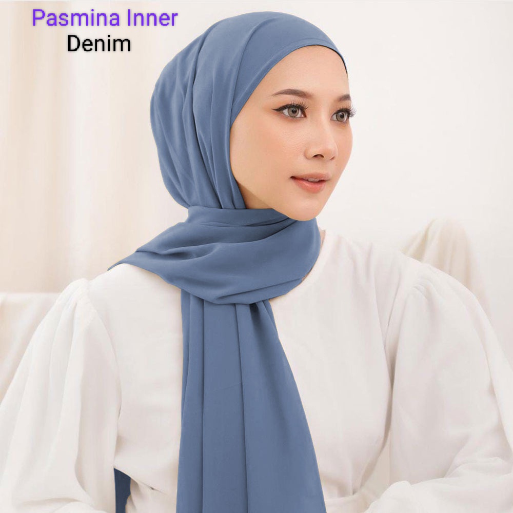 Satohama Pashmina Inner Diamond / Pasmina Diamond Plus Iner 150 cm Termurah 2023