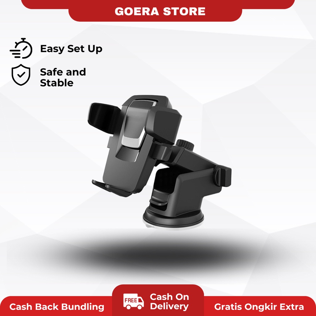 Goera G59 - Car Phone Holder - Phone Holder Mobil - Phone Holder - Universal Phone Holder Mobil