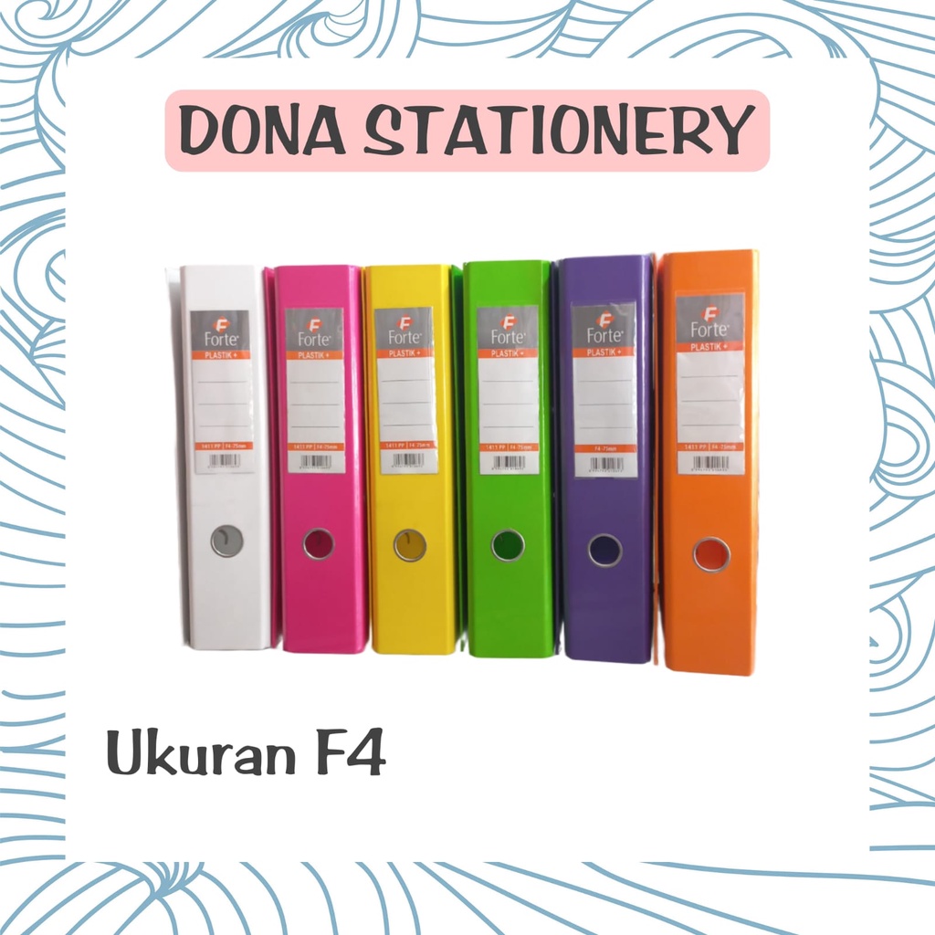 

Odner|Ordner Forte Plastik (FOLIO)|Ordner F4| Ordner Warna Warni