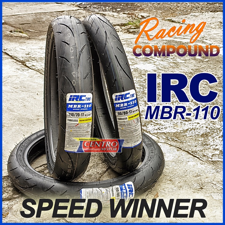 IRC MBR-110 Speed Winner.Ban Racing Soft Compound ring 17.Grip maximal
