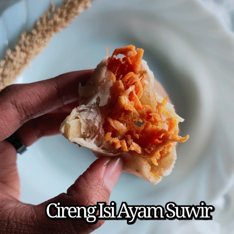 

cireng isi ayam suwir