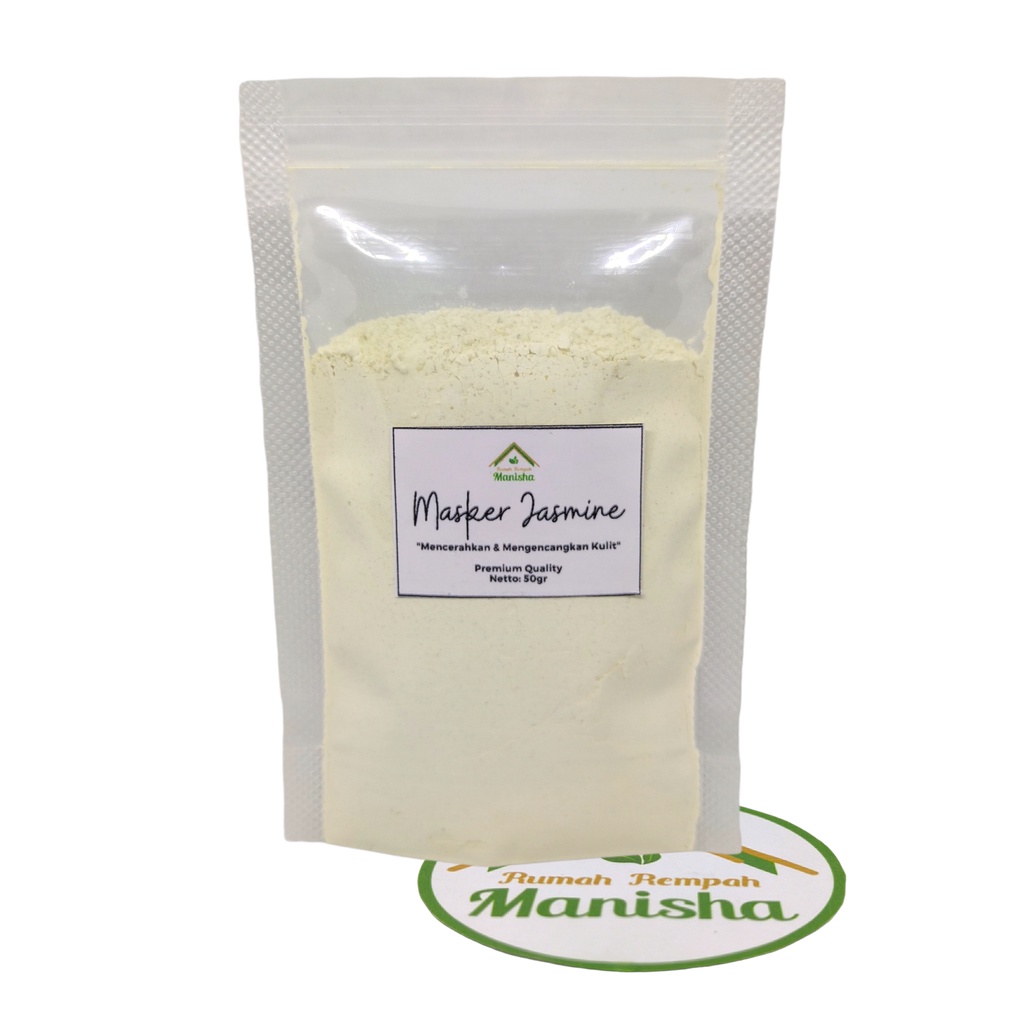 Masker Jasmine Melati Rumah Rempah Manisha Solo 50gr