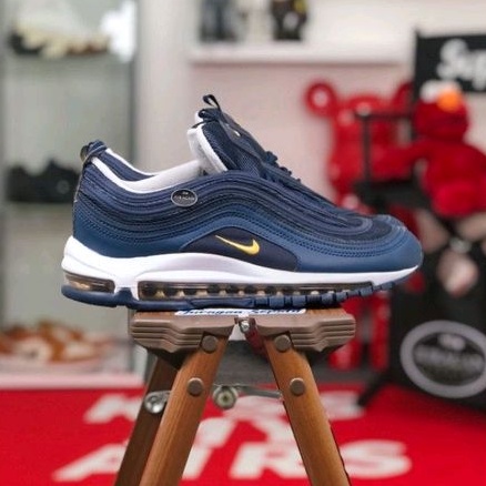 Nike Air Max 97 &quot;Midnight Navy/Metallic Gold&quot;