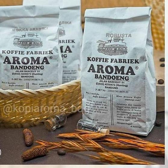 

Promo | KI3 | KOPI AROMA BANDUNG 250Gr / MOKKA ARABIKA, ROBUSTA, MIX /FRESH EVERYDAY