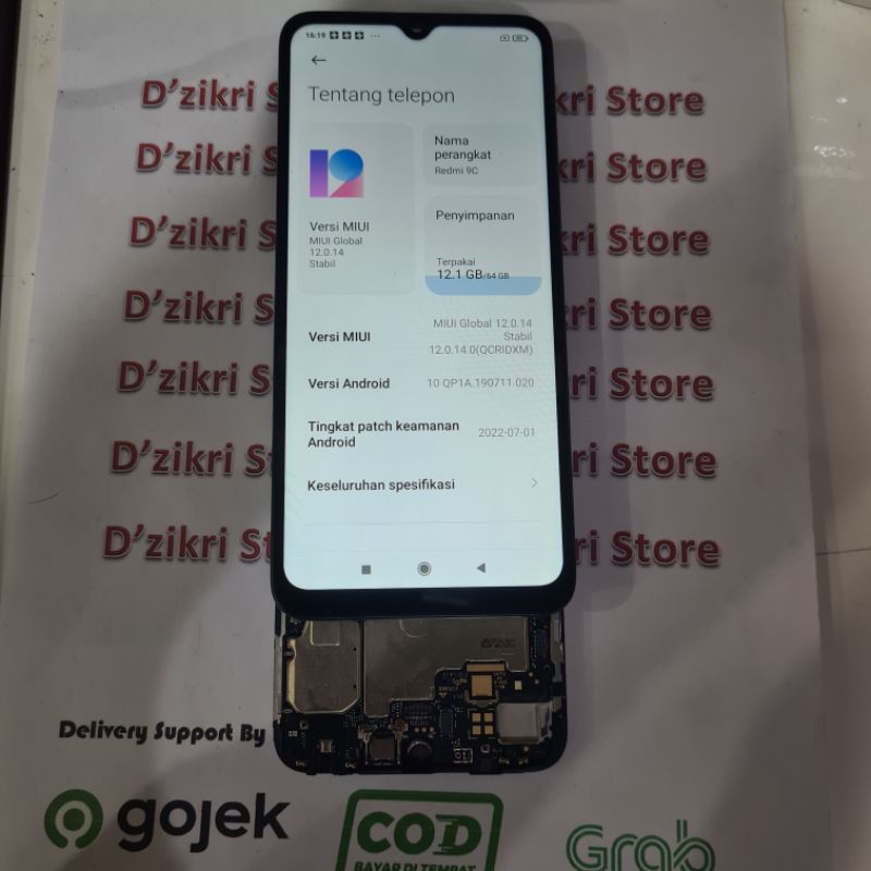 LCD XIAOMI REDMI 9C 9A ORIGINAL COPOTAN