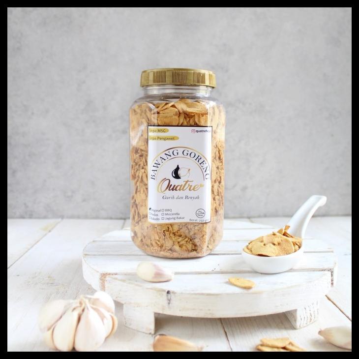 

BAWANG PUTIH GORENG 250 GRAM KODE 948