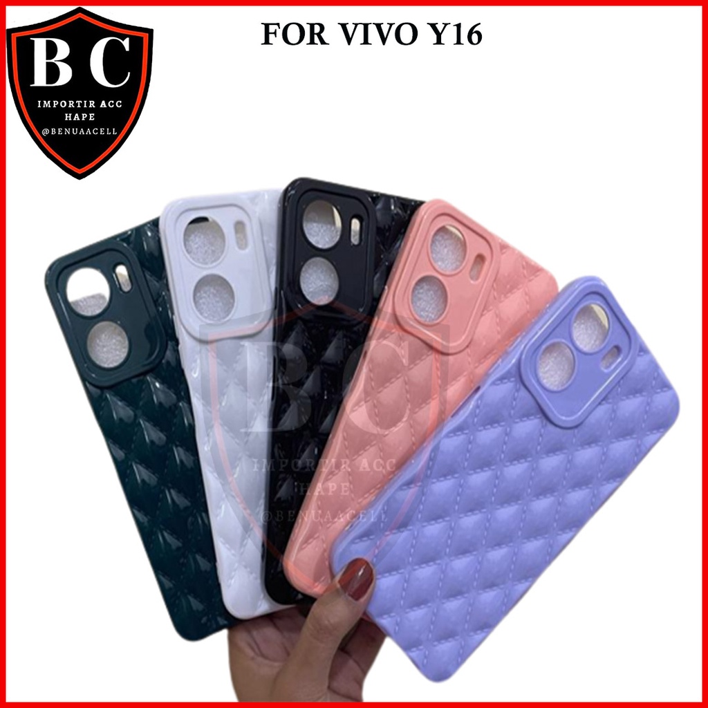 SOFTCASE GLOSY DIAMOND VIVO Y16 Y22 Y22S Y35 VIVO Y15S Y01 Y12 Y15 Y17 Y91 Y93 Y95 Y91C Y1S V23 5G