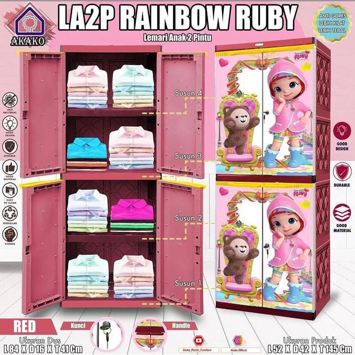 Lemari Plastik mini Akako khusus Gojek