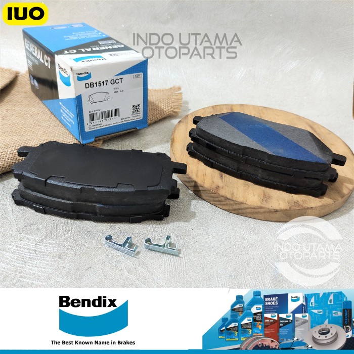 Kampas Rem Harrier XU30 2003-2013 BENDIX Brake Pad DB 1517 GCT