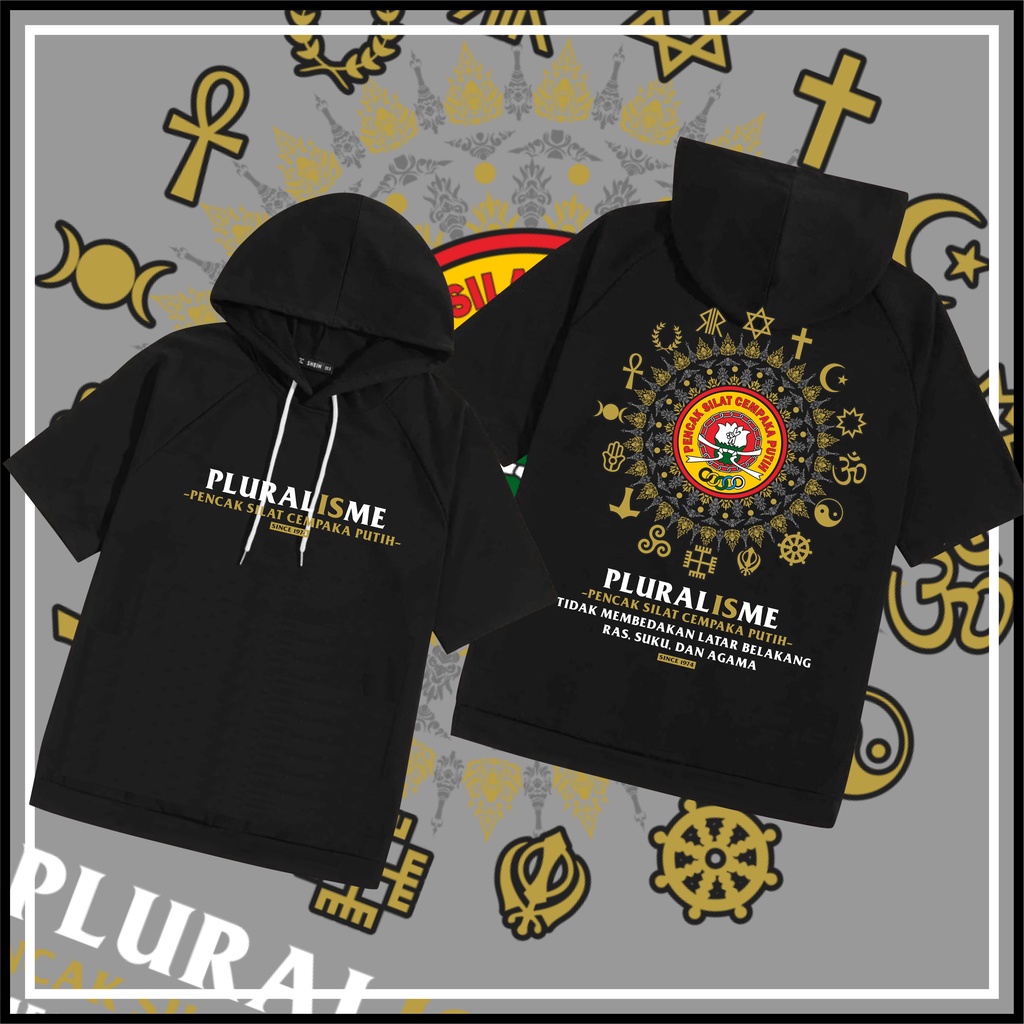 TS - Hoodie Cempaka Putih Pluralisme Beraneka Agama