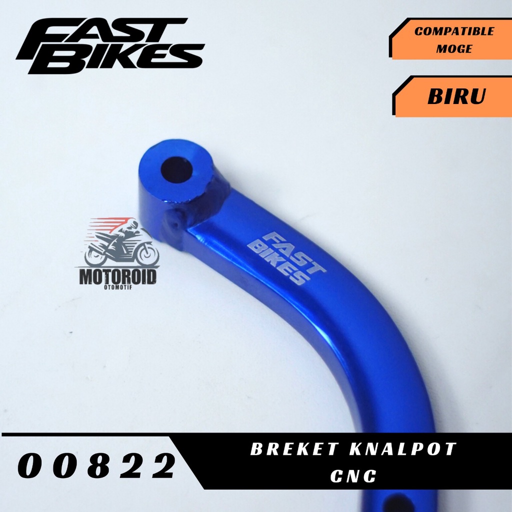 BREKET PANGKON FASTBIKES GANTUNGAN L KNALPOT NINJA CNC PANGKON GANTUNGAN KENALPOT MODEL L CNC