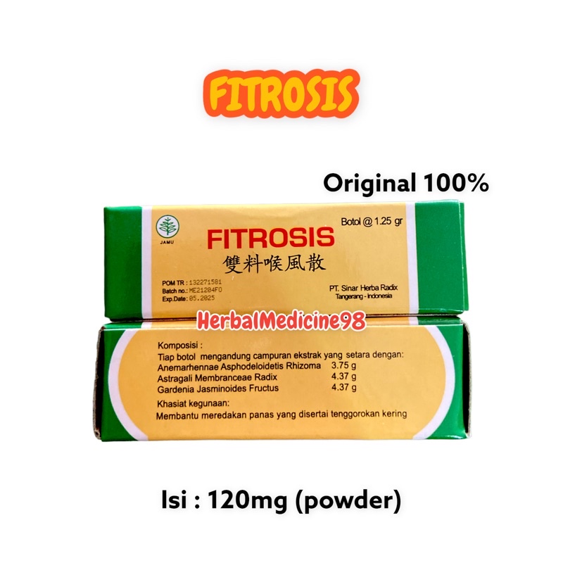 

FITROSIS - obat sariawan dan sakit tenggorokan