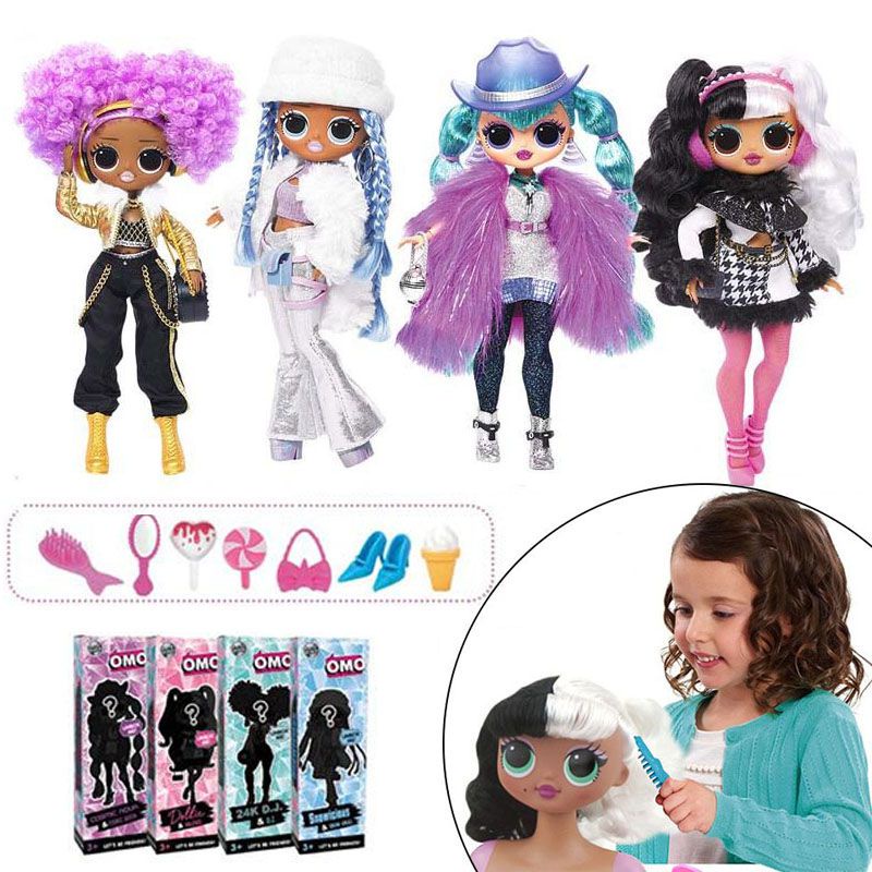 10 &quot;LOL Surprise dolls OMG Fashion Kakak Hadiah Ulang Tahun DIY action figure Koleksi Boneka Untuk Anak-Anak Perempuan