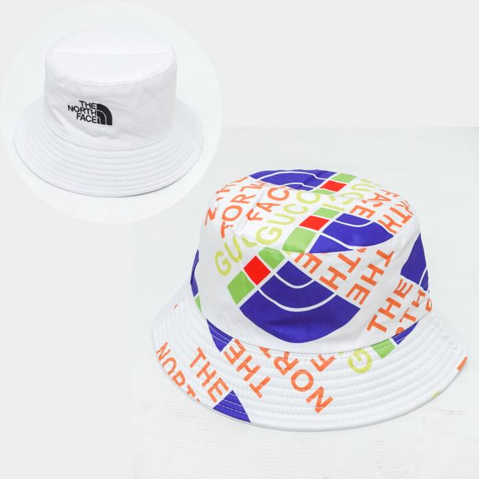 Topi Bucket Hat The North Face Import Mirror / Bucket Hat Bolak Balik