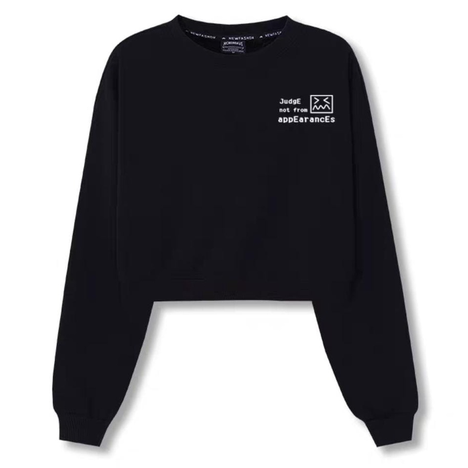 JUDGE SWEATER SEMI CROP SWEATSHIRT (V1)