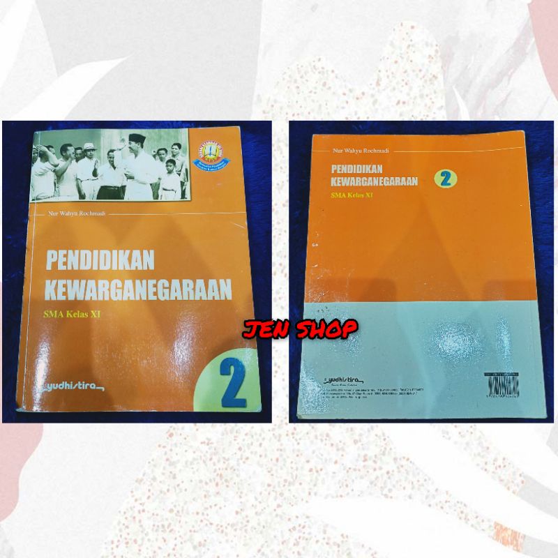 

[SECONDHAND] Buku Pelajaran Bekas Murah PENDIDIKAN KEWARGANEGARAAN SMA KELAS XI Penerbit YUDISTIRA