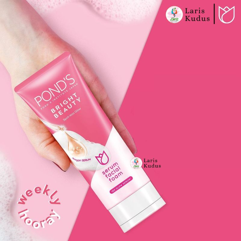 Ponds Bright Beauty Facial Foam/Ponds Bright Facial Foam/Ponds Facial Foam Pink/Ponds Cuci Muka Pink