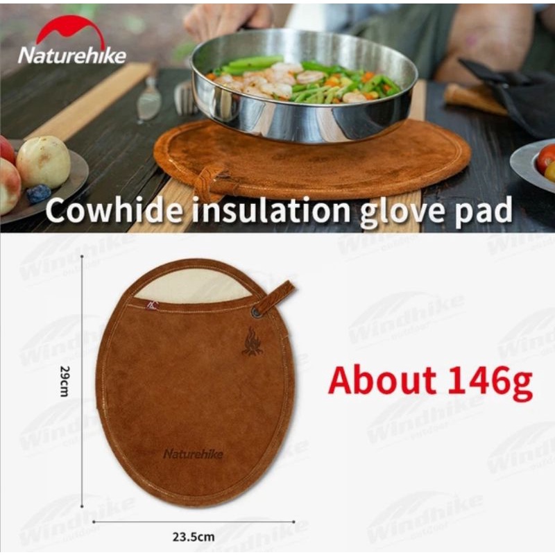 GLOVE MAT NATUREHIKE CNH22FS002 / PELINDUNG TANGAN TATAKAN 2 IN 1