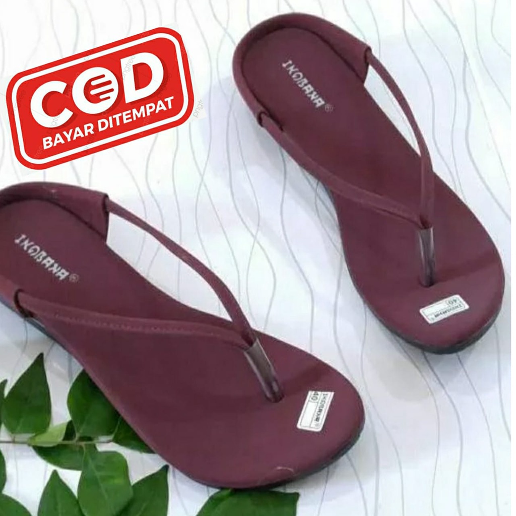 sandal wanita sandal jepit tali belakang sandal terbaru