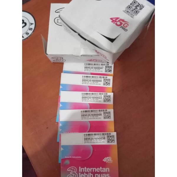 Perdana kosong kartu TRI 3