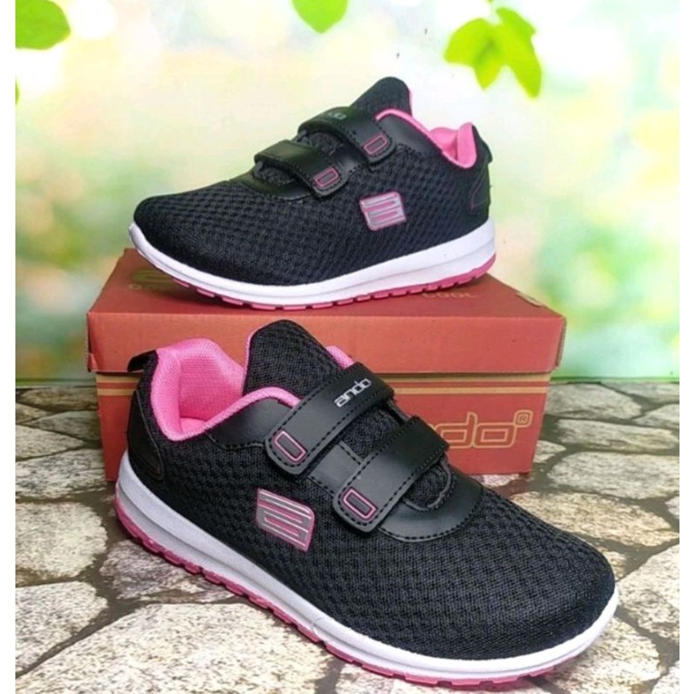27_32 SEPATU ANAK ANDO Sepatu Sneakers Anak Perempuan. Sepatu Ando Zora