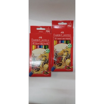 

Pensil Warna Faber Castell 12 warna Klasik panjang