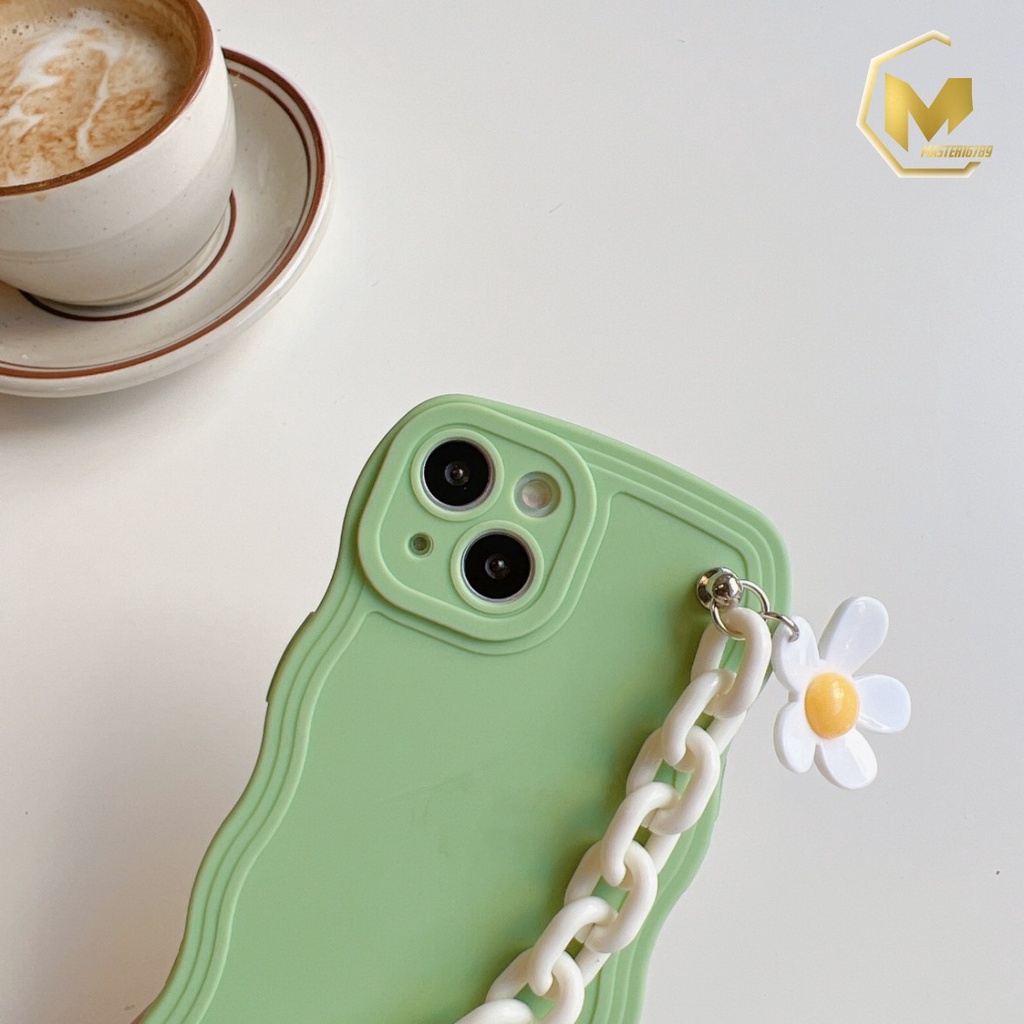 SOFTCASE WAVY WAVE GELOMBANG WARNA RANTAI FOR VIVO Y91 Y95 Y93 V5 Y66 Y67 V7+ V21 V25E V25 S15 PRO MA3816