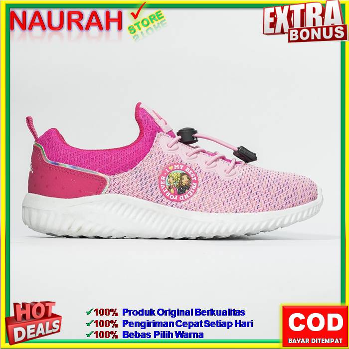 SEPATU ANDO ANAK BARBIE MAGIC SNEAKERS ANAK 100% ORIGINAL KUALITAS IMPORT NYAMAN AWET SOL ANTI SLIP EMPUK