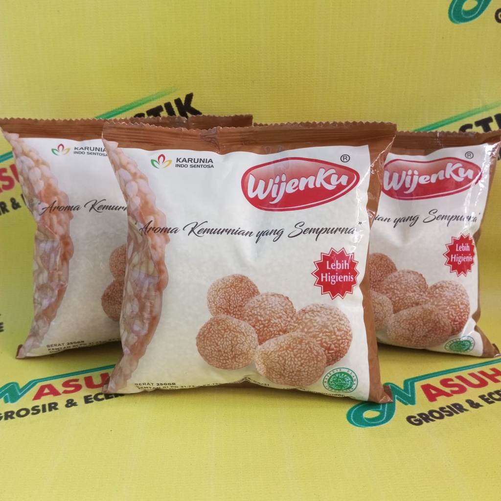 

wijenku 1kg & 250gr / biji wijen putih premium