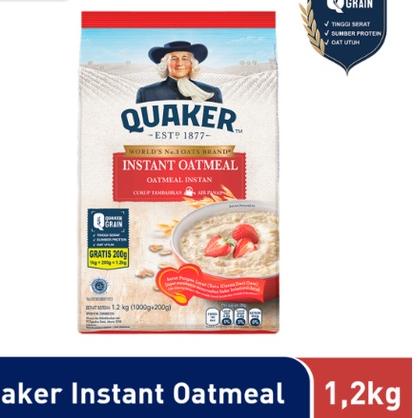 

Limited [TD4] Quaker Instant Oatmeal 1200 gr