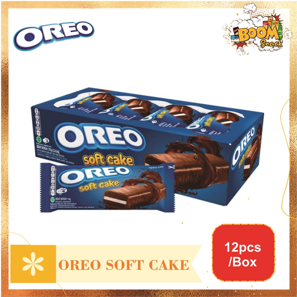 

BOX - Oreo Soft Cake isi 12pcs