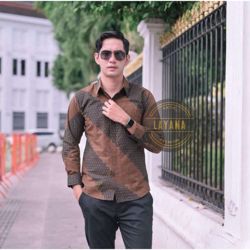 Kemeja Batik Dwilingga Premium Baju Formal dan Nonformal