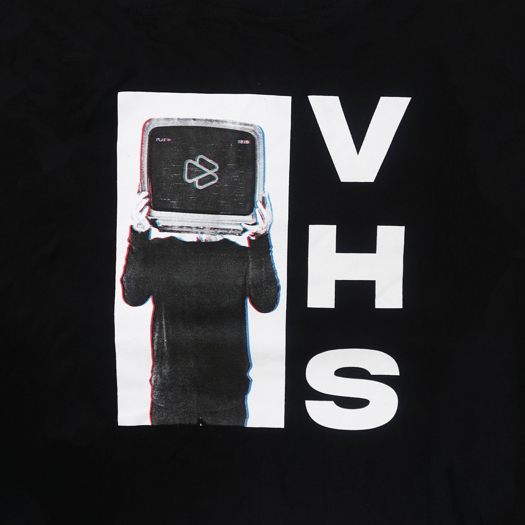 BAPIN T-Shirt VHS Black