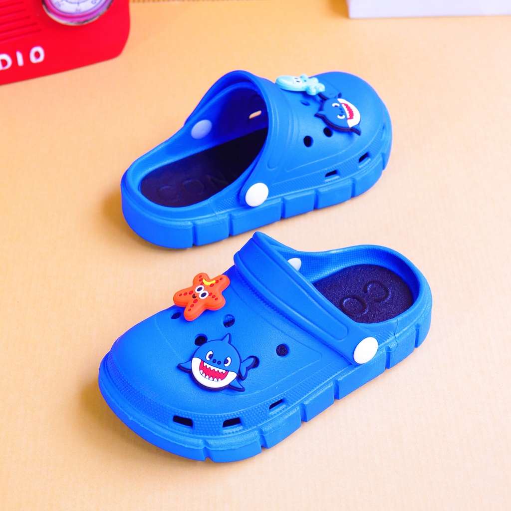 Okaybaby B259 Sendal Sandal Slop Import Karakter Anak Laki-laki Perempuan