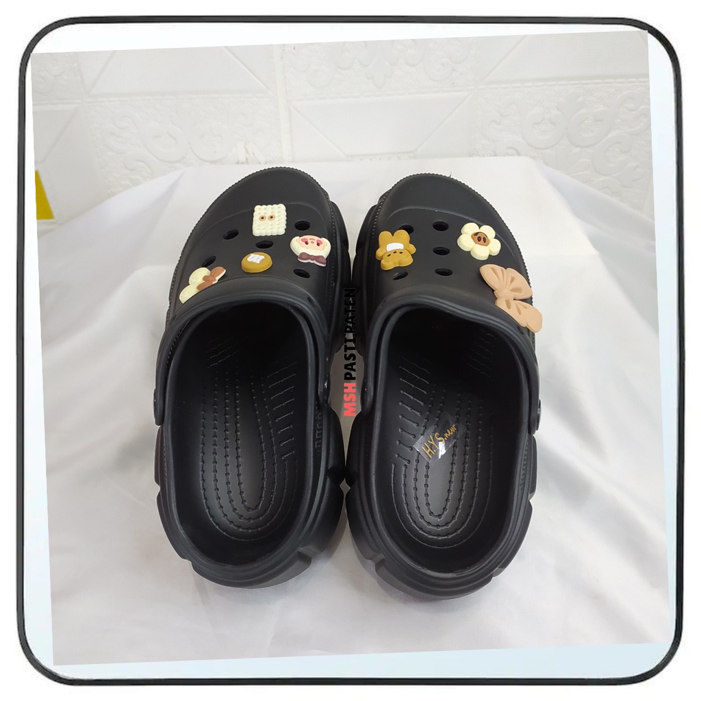 HYS 602 Sandal baim rubber eva sandal wedges perempuan