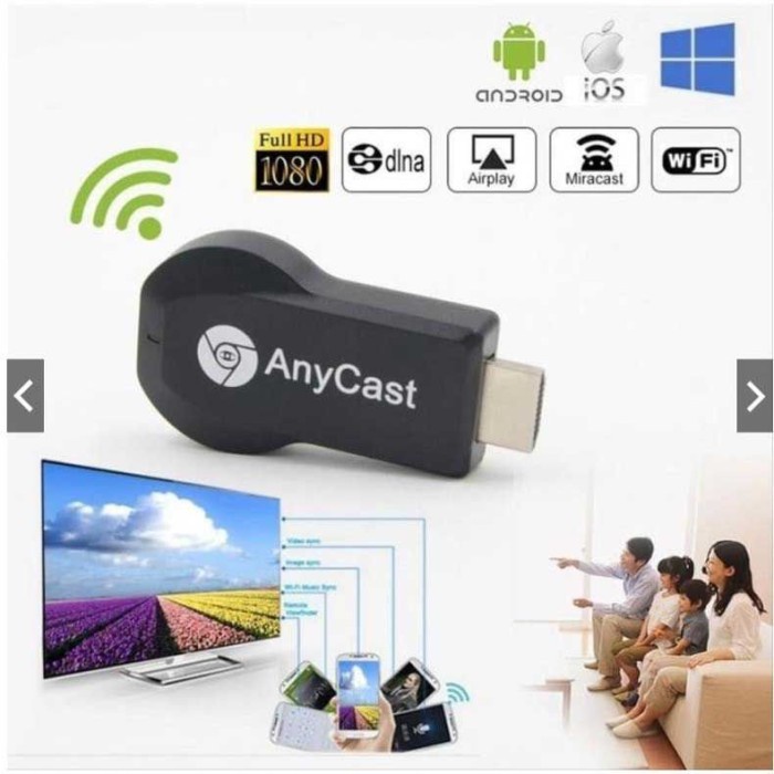 HDMI Dongle Anycast Wifi Display Receiver Wireless TV MiraCast Mirror