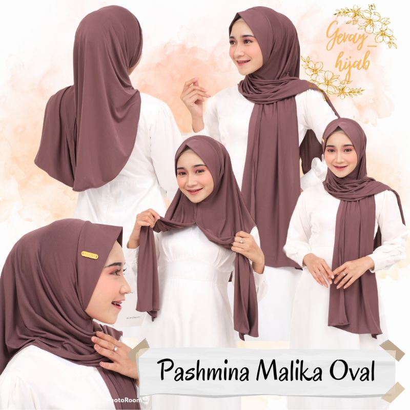 PASHMINA MALIKA OVAL / JILBAB PASHMINA / PASHMINA JERSEY / PASMINA INSTAN / PASMINA NAGITA / JILBAB JERSEY / PASMINA JERSEY