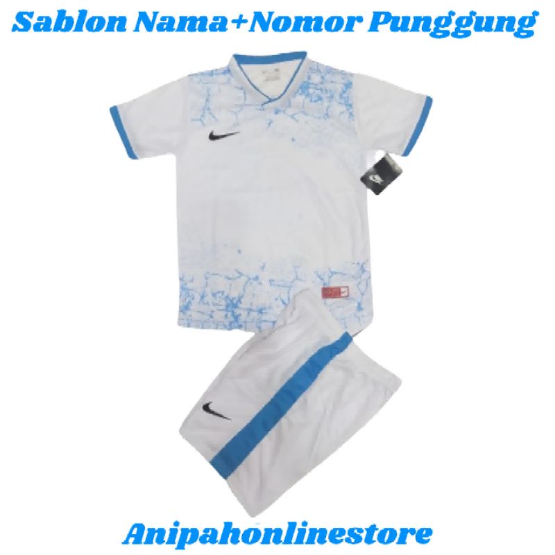 Free sablon nama+nomor punggung /Baju bola anak anak, kaos futsal anak laki laki perempuan terbaru