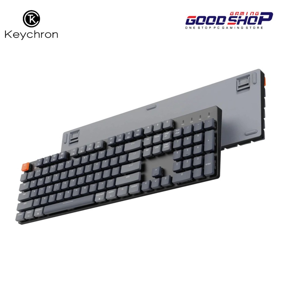 Keychron K5 Full SIze White Backlight Gateron Mechanical Aluminum Body