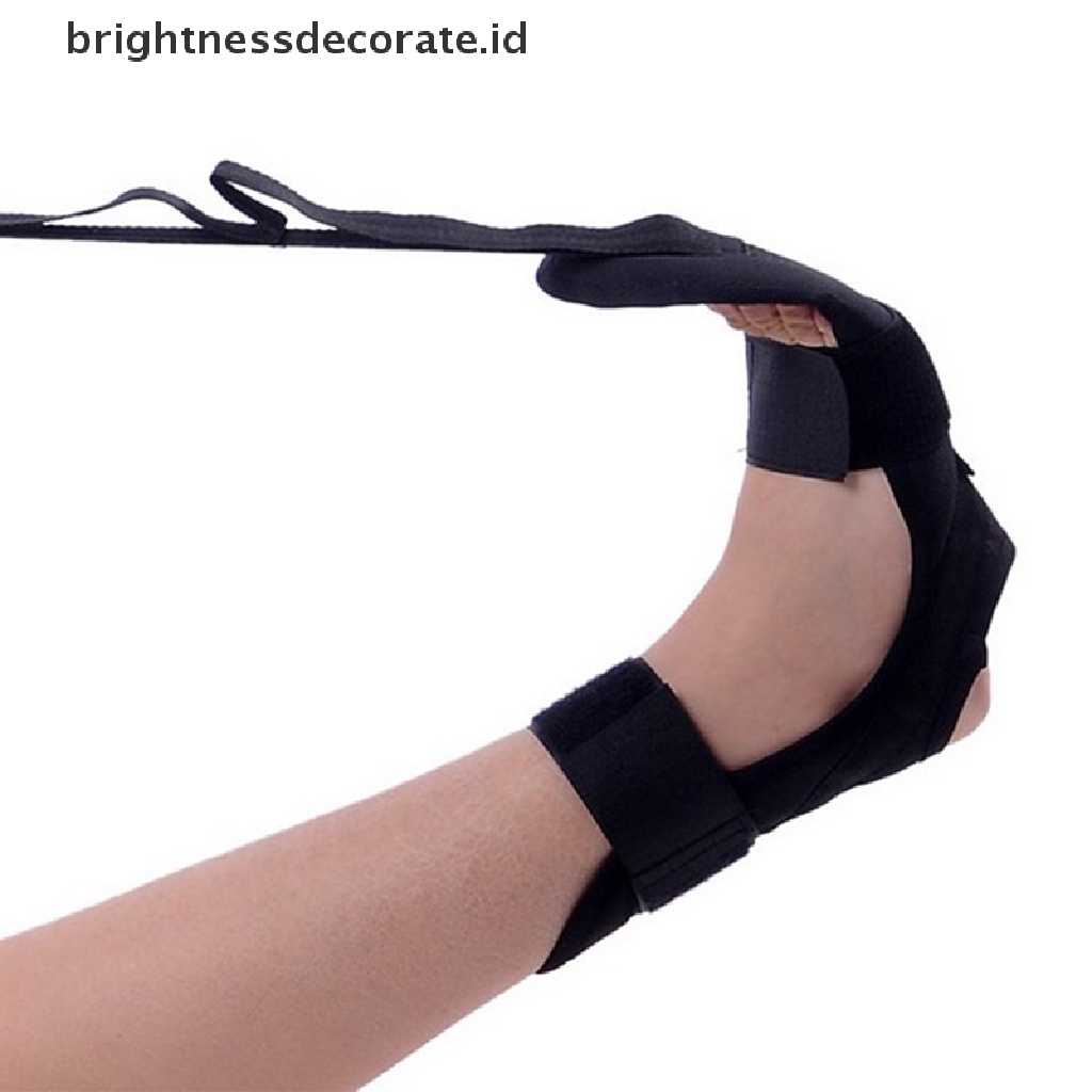 [Birth] Yoga Ligament Stretching Belt Foot Drop Strap Kaki Training Kaki Korek Ankle [ID]