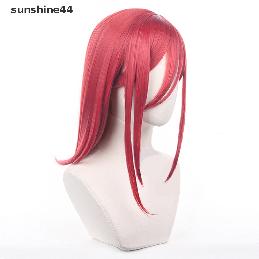 Sunshine Anime Blue Lock Hyoma Chigiri Cosplay Wig Rambut Merah Tahan Panas Wig Rambut.