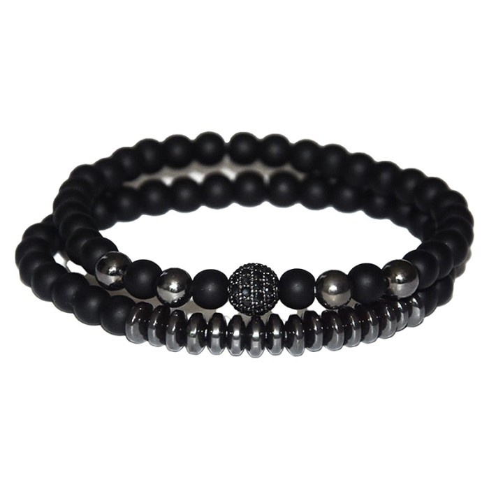 Promo 2Pcs Set Magik Manik-Manik Batu Lava Ro War Untuk Terlaris