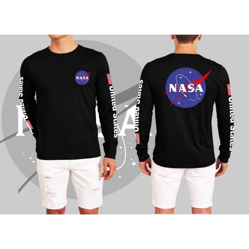 Baju Kaos lengan panjang bahan katun bagus/Baju kaos lengan bahan katun viral/Baju kaos lengan panja