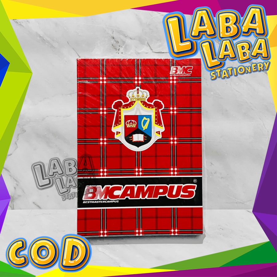

LabaLabaStationery Buku Tulis BMC Campus BOXY PANJANG 50 Lembar (10 BUKU)