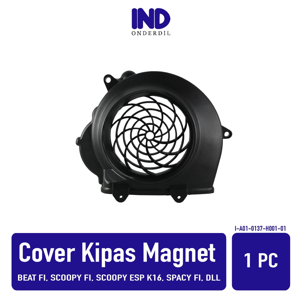 Tutup-Cover-Pelindung Kipas Magnet-Mesin Beat FI/Spacy F1/Scoopy FI