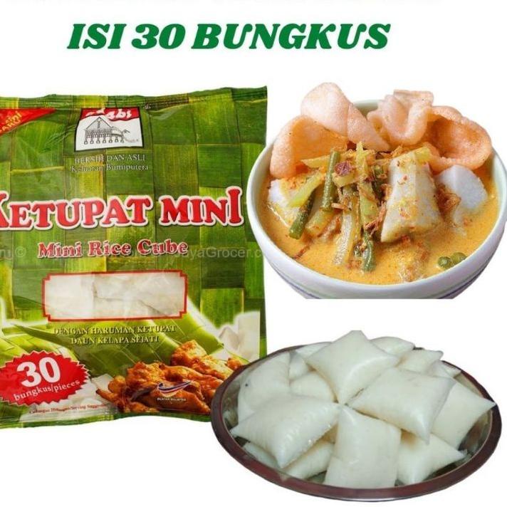 

RKA130 Ketupat mini adabi 1 pak isi 30 x 20 gram --