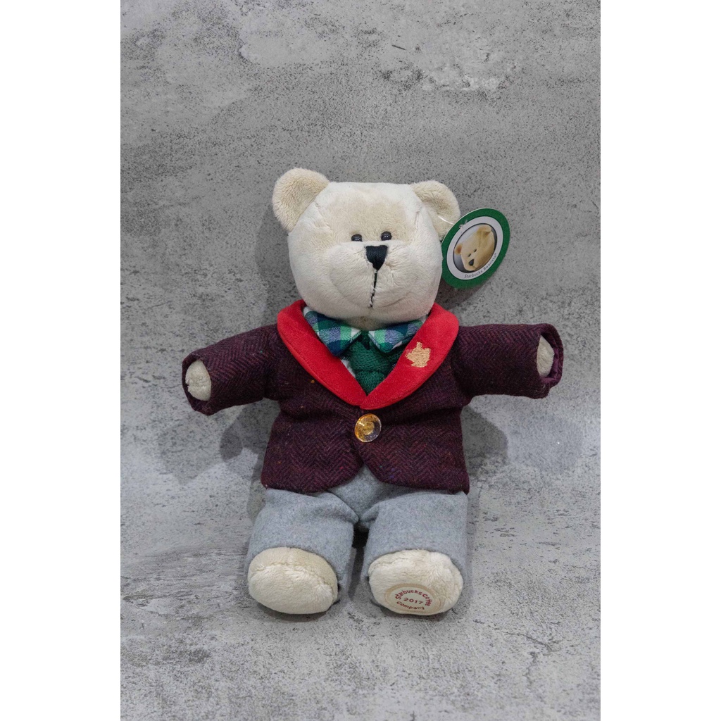 Starbucks Bearista Boy 2017 Winter Holiday Plush Doll