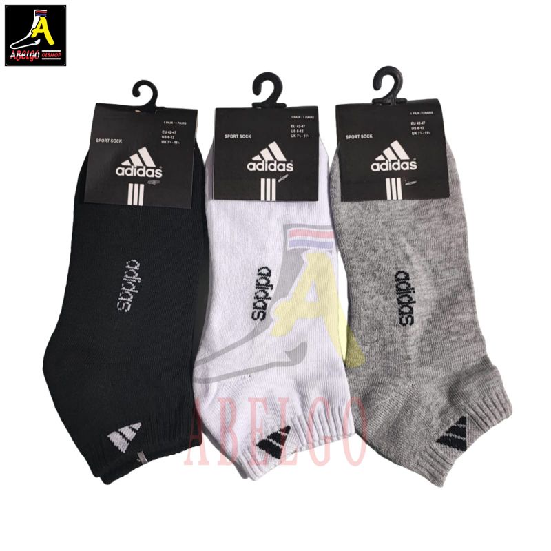 KAOS KAKI SPORT ADIDAS PENDEK TEBAL SEMATA KAKI/ADIDAS KAUS KAKI PENDEK TEBAL