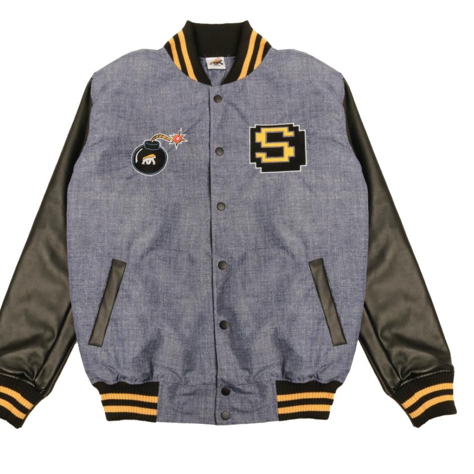 【Penjualan Terbaik】✅COD House of Smith Varsity Jacket - Varkong